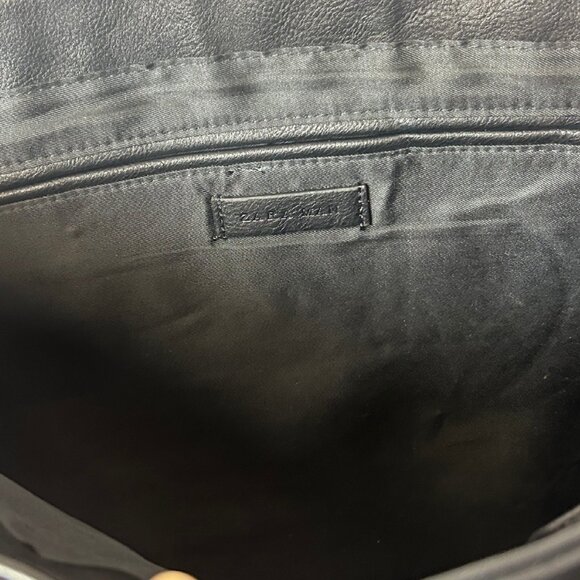 ZARA Men’s Black Messenger Bag – Modern & Functional - Picture 5 of 6